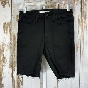 Vervet, Sleek Black Women's Bermuda Cutoff Shorts. Size XS. Good used condition!